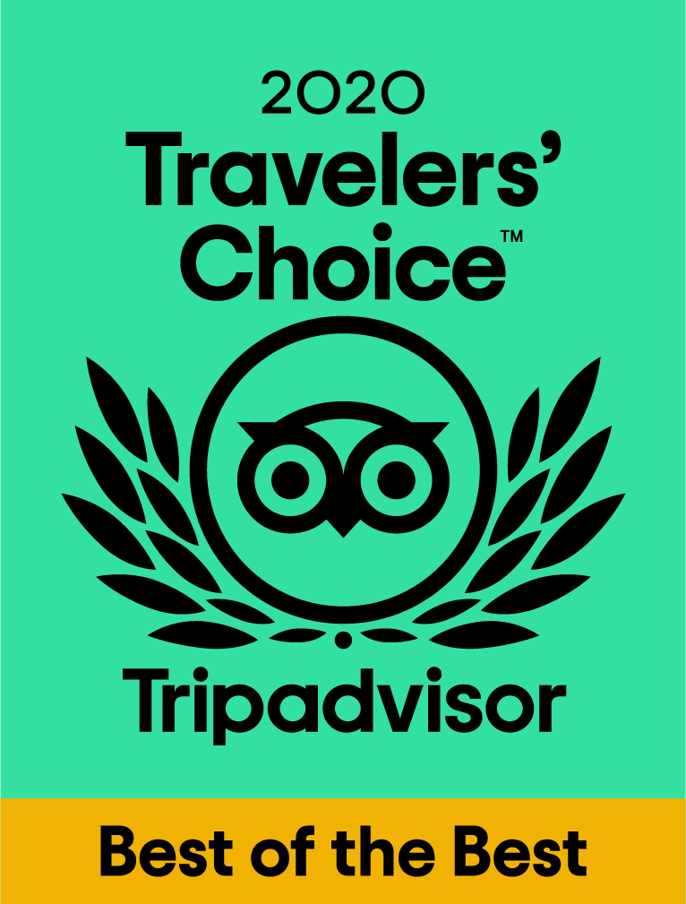 TripAdvisor travellers choice 2020