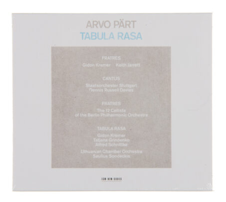 Arvo Pärt - Tabula Rasa