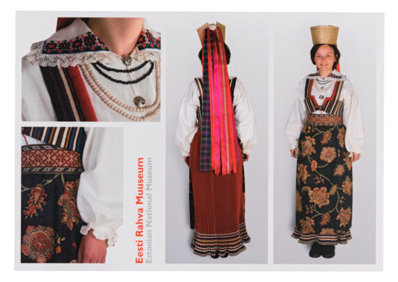 Karja bridal costume, mid-19th century