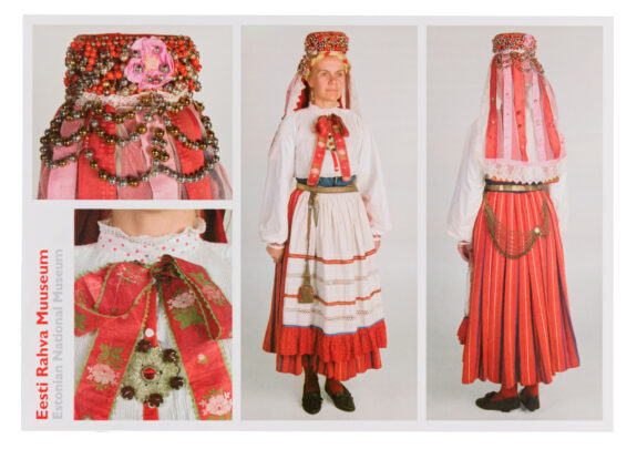 Hiiumaa island, Emmaste bridal costume, late 19th century