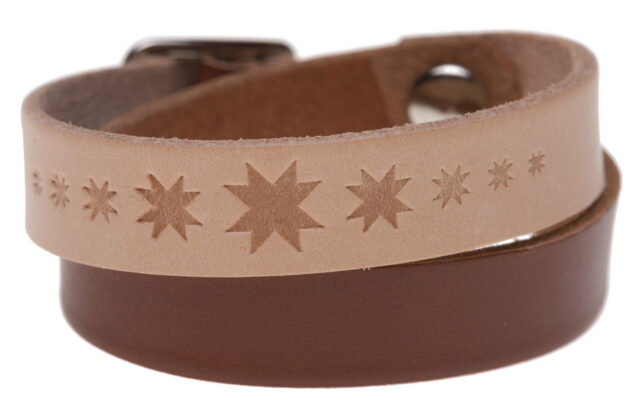 Nahast käevõru 42,5 cm