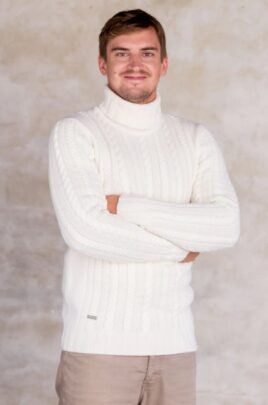 Valge kampsun "Voldemar" M