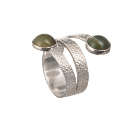 Hõbedast sõrmus, suurus 18