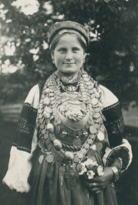 Postkaart "Seto naine 1914. aastal"