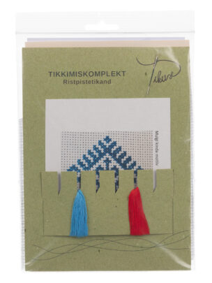 Kaheksakannaga ristpistetikandi tikkimiskomplekt