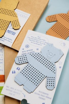 Tee-ise käsitöökomplekt "Ulakas Notsu" helesinine