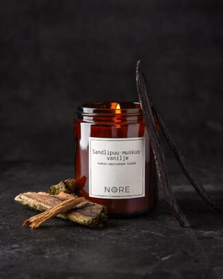 Tonka-tuberoosi-valge muskuse küünal