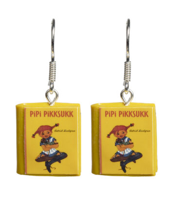 Raamatu "Pipi Pikksukk" kõrvarõngad