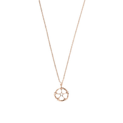 Kullatud kaelakee pääsukestega