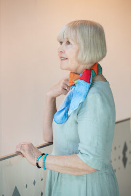 Siidirätik "Mats linna, roos rinda!"