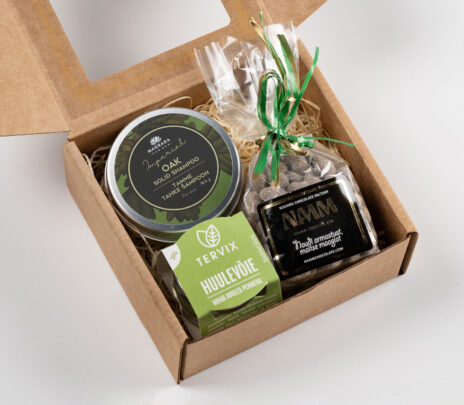 Siidine huulevõie, tahke šampoon ja rosin piparmündišokolaadis