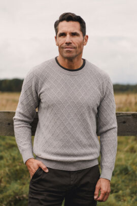 Helehall kampsun "Robbi" XXL