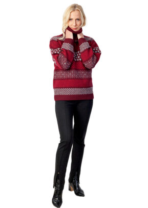 Kõrge kraega meeste / naiste pullover