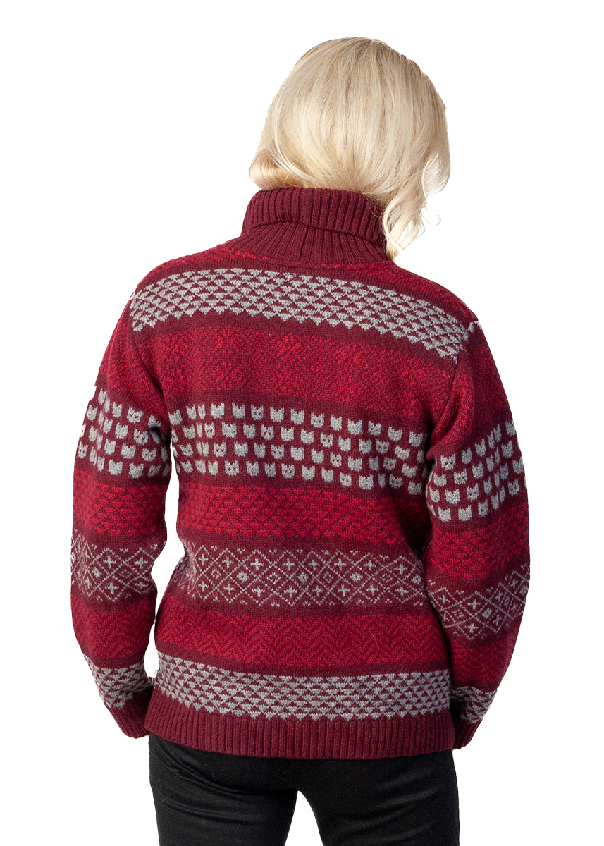 Kõrge kraega meeste / naiste pullover - Image 2
