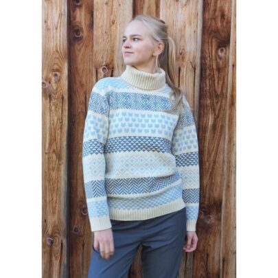 Kõrge kraega meeste / naiste pullover