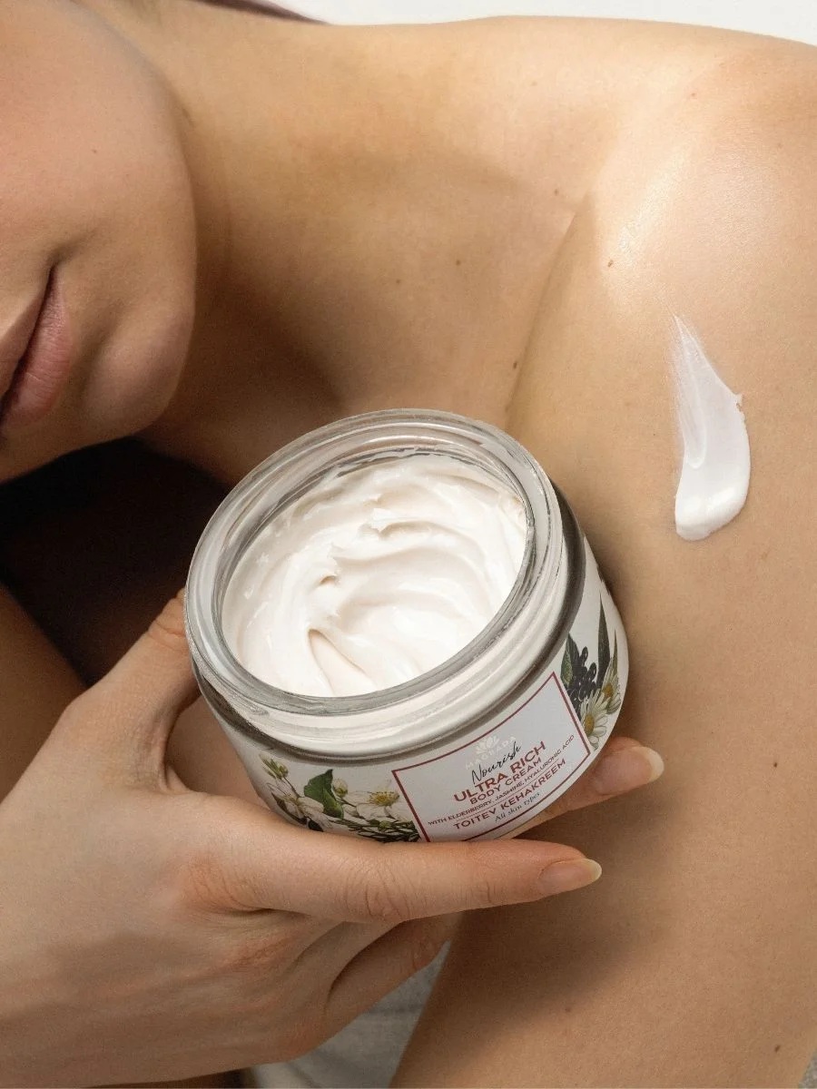 Jasmiini kehakreem musta leedrimarja ekstraktiga - Image 3