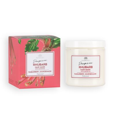 Rhubarb Hair Mask with Castor Oil