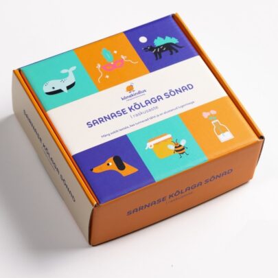 Arendav doomino “Sarnase kõlaga sõnad”, I raskusaste