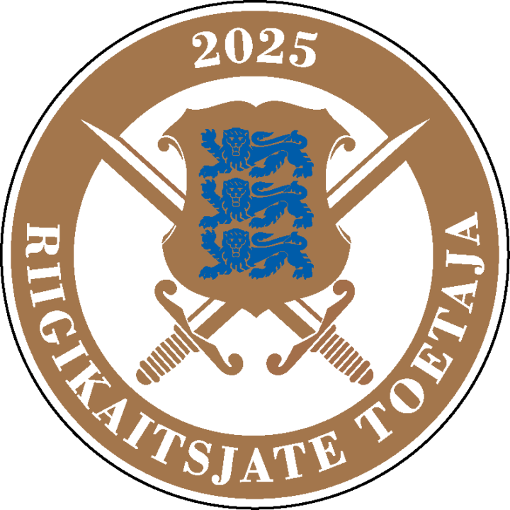 Riigikaitsjate toetaja märgis_pronks 2025