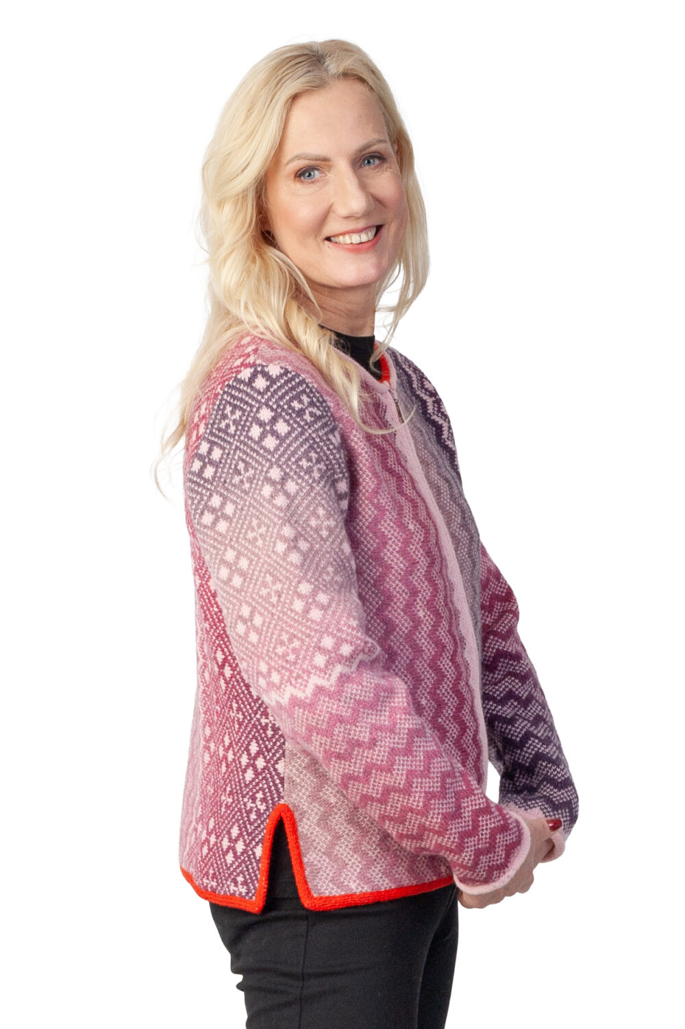 Roosa villane jakk - Image 2