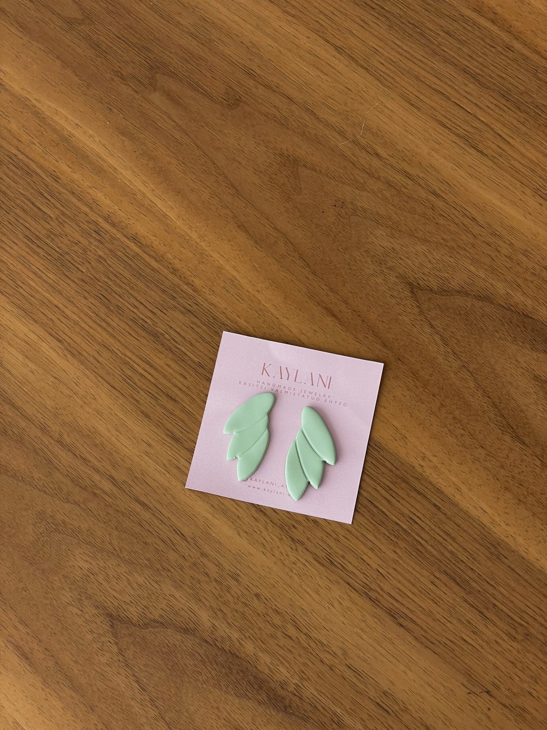 Helerohelised kõrvarõngad "Lani"